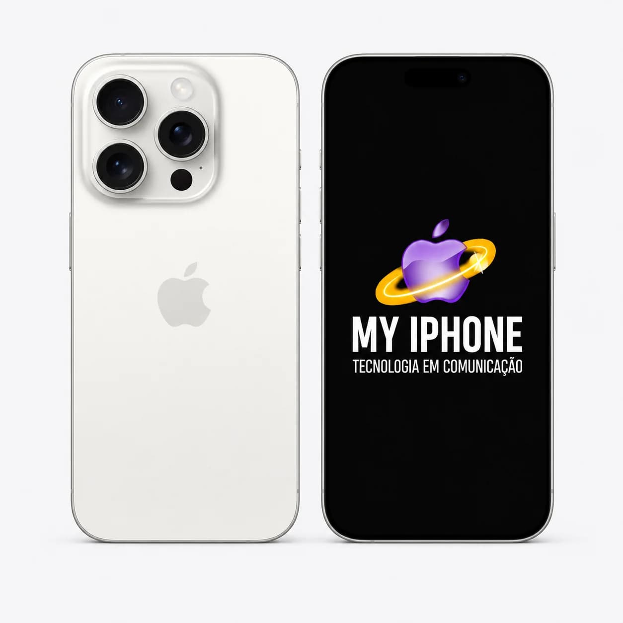 iPhone 15 Pro Titânio Branco