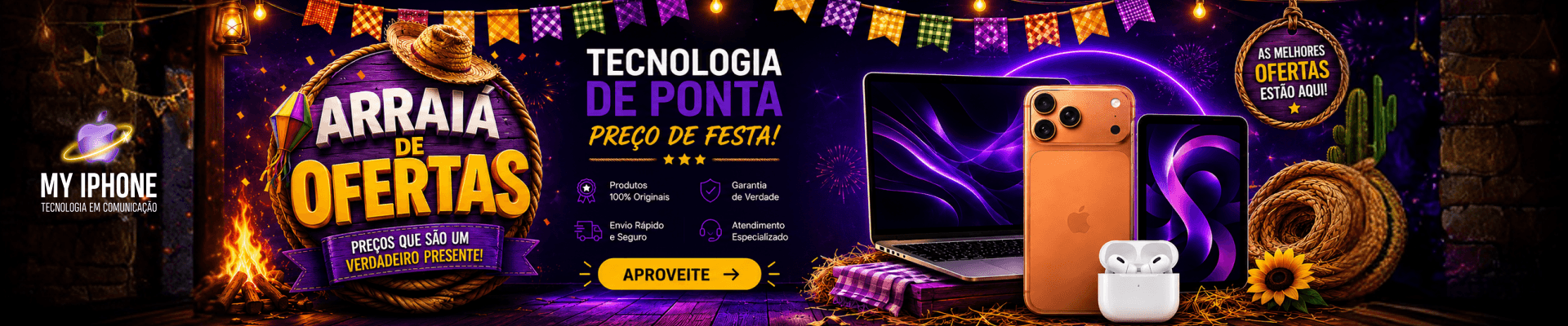 MyiPhone — iPhones em destaque, os melhores do RJ
